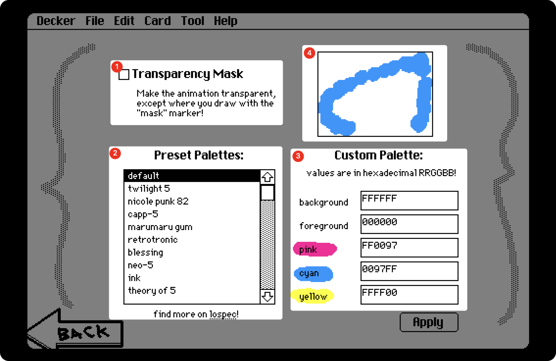 Options Interface