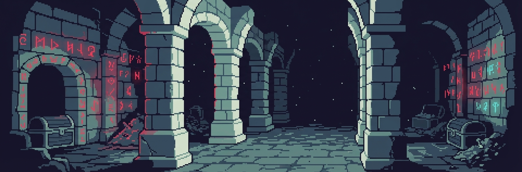 Pro Color Palette named 'A Blood-Steeped Corridor' on Wigglypaint