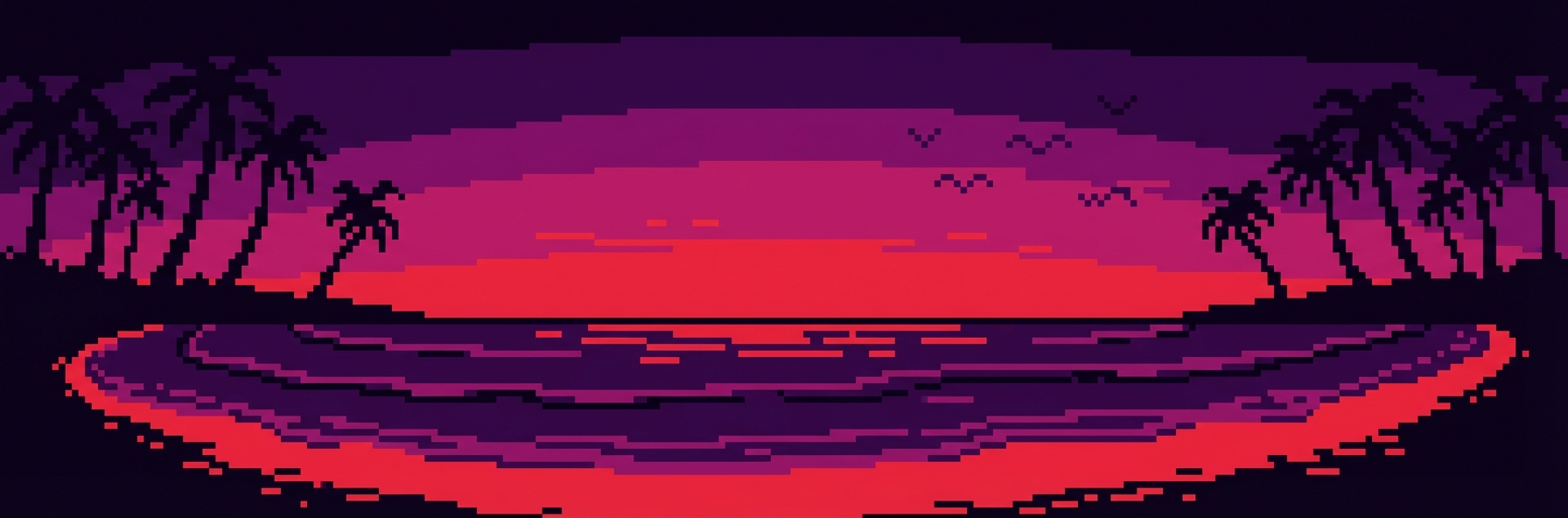 Pro Color Palette named 'Sunset Red II' on Wigglypaint